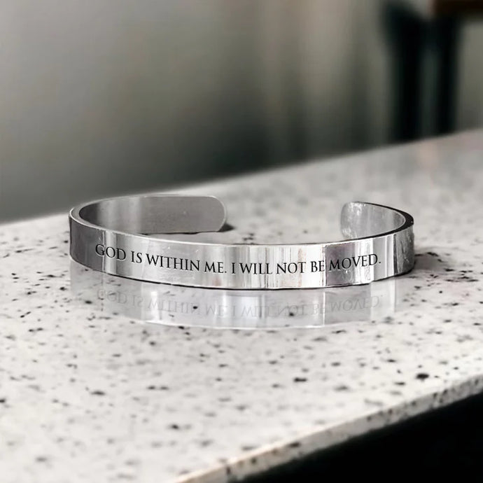 Scripture Bangle God Withing Her- Kingdom Girl