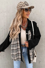 Load image into Gallery viewer, Plenty of Plaid Denim Jacket -