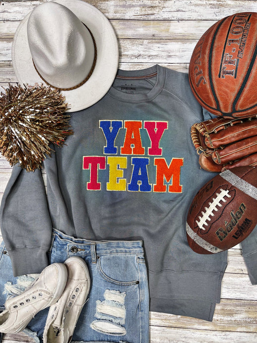 Yea Team - Chenille Letters - Texas True Threads