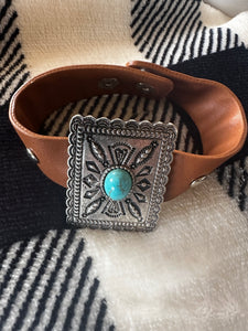 Turquoise Tribal Cuff