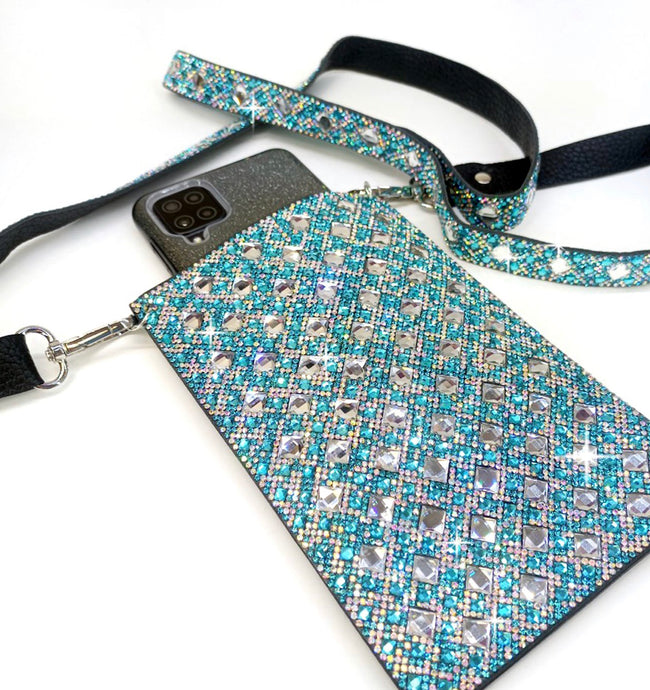 Cupcake Collection Cellphone Purse - Turquoise - Jacqueline Kent