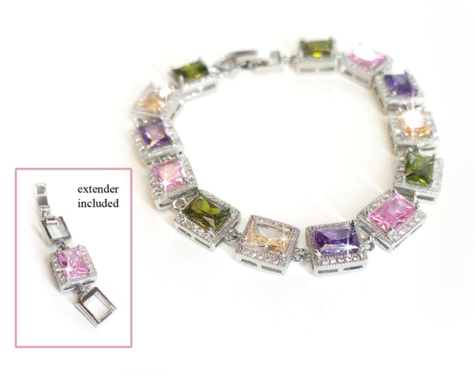 Diamond Candy Crush Bracelet - Jacqueline Kent